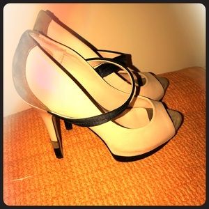 Jessica Simpson peep toe Mary Jane